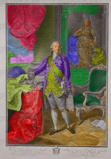 RETRATO DE JERONIMO GRIMALDI-1720/86-MINISTRO DE CARLOS III
MADRID, BIBLIOTECA