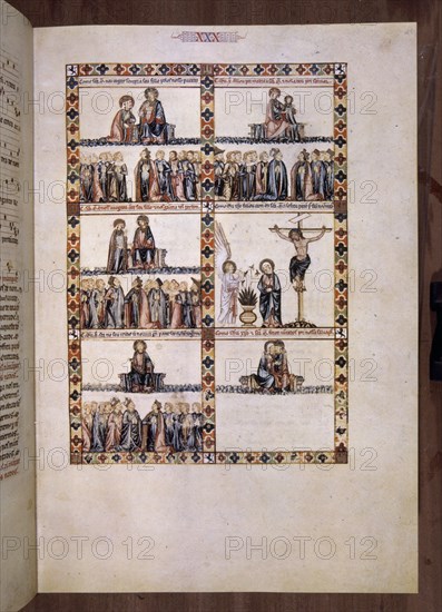 ALFONSO X EL SABIO 1221/84
MTI1-CANTIGA STA MARIA Nº30-F45R-LOOR A STA MARIA-DE COMO DIOS NO PUEDE