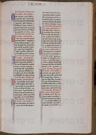 ALFONSO X EL SABIO 1221/84
MTI1-CANTIGA STA MARIA Nº115-F163R-TEXTO-ESTROFA EN VERSO GALAICO