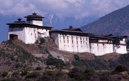 Bhutan, Wangdi Phodrang Dzung fortress monastery
