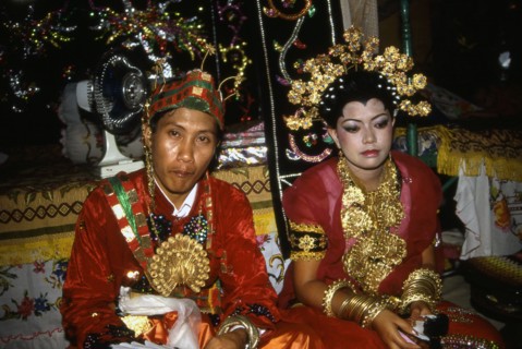 Mariage musulman dans la province du Sulawesi du sud, Indonésie