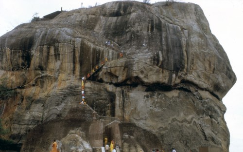 Rocher sacré à Sigiriya, Sri Lanka