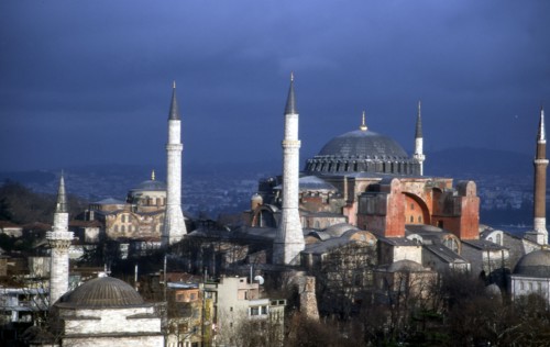 Basilique Sainte Sophie à Istanbul, Turquie