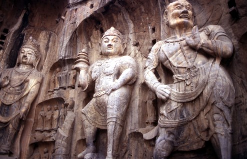 Grottes bouddhiques de Longmen, à Luoyang, Chine
