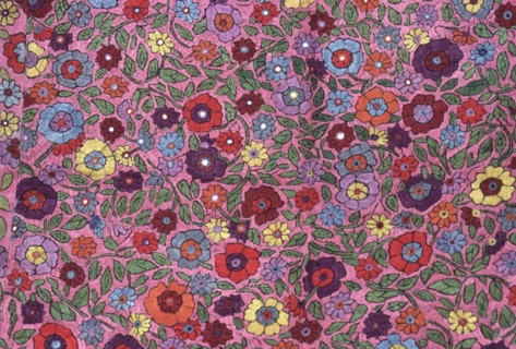 Broderie du Baluchistan, avec motif floral