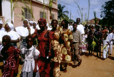 Palm Sunday in Ghana