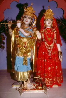 Khrishna et Radha