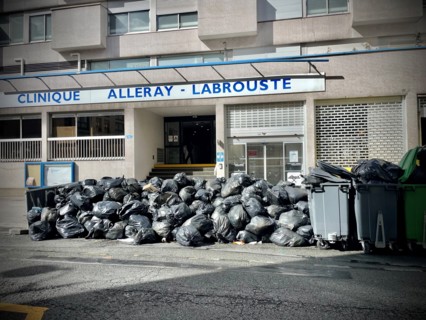 Poubelles à Paris (mars 2023)