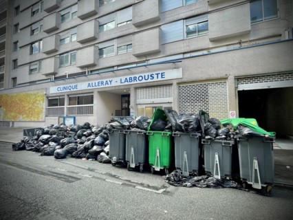 Poubelles à Paris (mars 2023)