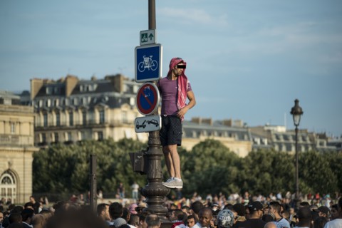 Manifestation pro palestine à Paris