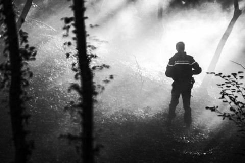 French gendarme training, 2016