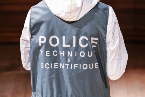 Intervention de la police technique et scientifique, 2020
