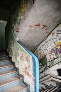 Immeuble à l'abandon