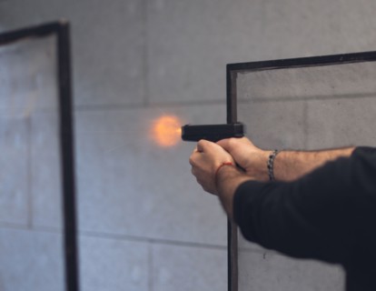 Séance de tirs d'un policier, 2024