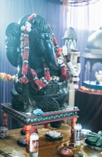 Autel dédié au dieu Ganesh