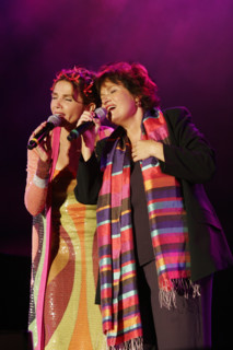 Victoria Abril and Maurane, 2006