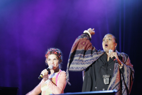 Victoria Abril and Dee Dee Bridgewater, 2006