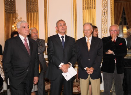 Réception à la résidence de l'Ambassadeur d'Egypte à Paris, 2009