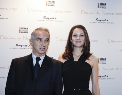 Marion Cotillard et Alain Terzian, 2010