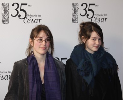 Léa Fehner and Pauline Etienne, 2010