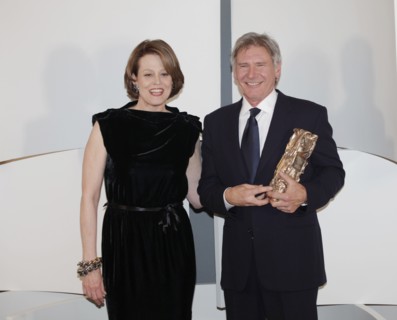 Sigourney Weaver et Harrison Ford, 2010