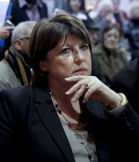 Martine Aubry, 2010