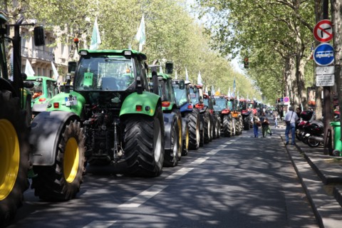 Manifestation d'agriculteurs, 2010