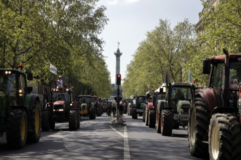 Manifestation d'agriculteurs, 2010