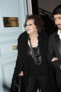 Claudia Cardinale and Salim Kechiouche, 2011