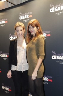 Adèle Exarchopoulos and Lou Doillon, 2011