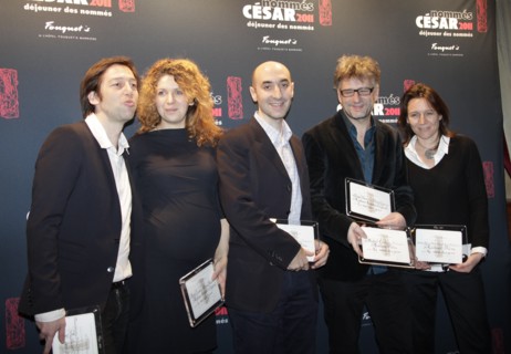 L'équipe du film "Le nom des gens", 2011