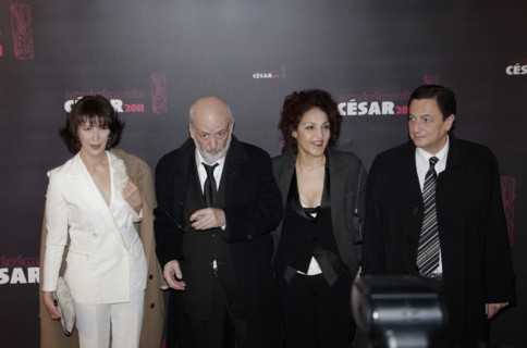 Anne Alvaro and Bertrand Blier, 2011