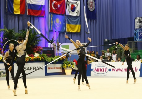 Tournoi international de gymnastique rythmique de Corbeil Essonnes 2012