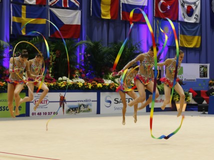 Tournoi international de gymnastique rythmique de Corbeil Essonnes 2012