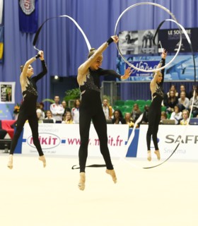 Tournoi international de gymnastique rythmique de Corbeil Essonnes 2012