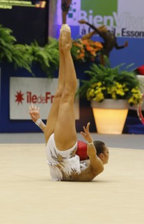 Tournoi international de gymnastique rythmique de Corbeil Essonnes 2012