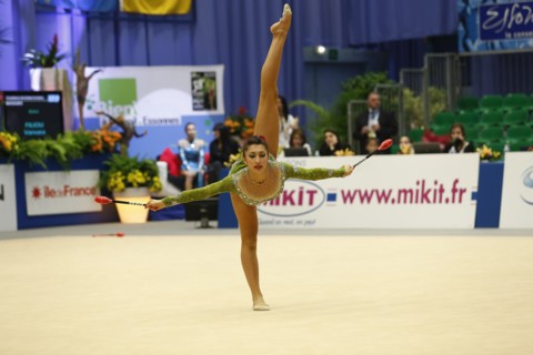 Tournoi international de gymnastique rythmique de Corbeil Essonnes 2012