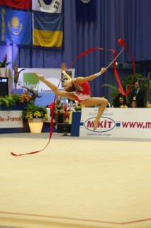 Tournoi international de gymnastique rythmique de Corbeil Essonnes 2012