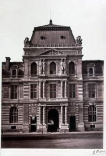 Baldus, Paris, Louvre, Gate of the Library