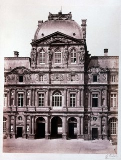 Baldus, Paris, Louvre, Pavillon de l'Horloge