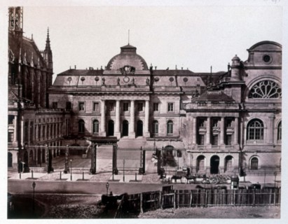 Baldus, Paris, façade of the Palais de Justice
