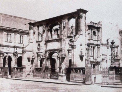 Baldus, Paris, Gaillon Gate at the Ecole des Beaux-Arts