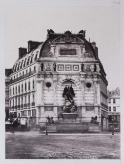 Baldus, Paris, St. Michel fountain