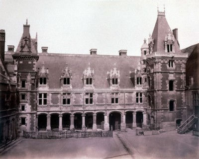 Baldus, Blois castle, inner courtyard