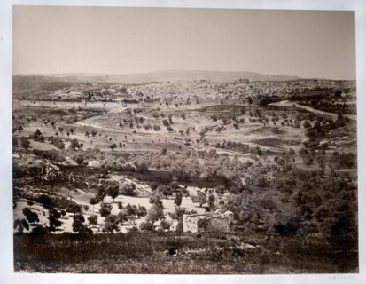 Frith Francis, Palestine, Jérusalem, vue panoramique