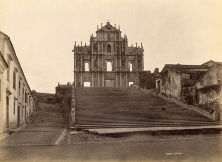 Vieille église de Macao (Chine)