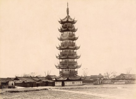 Pagode près de Shanghaï (Chine)