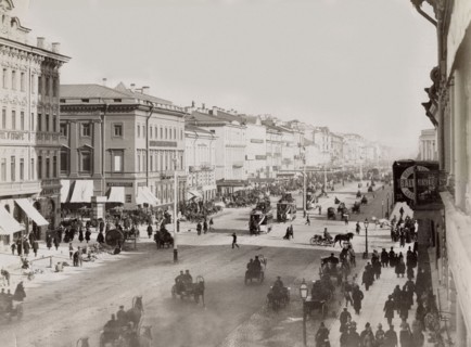 Russie, Avenue Nevski à Saint-Péterbourg