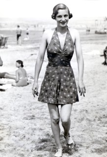 Lady de Willoughby de Broke in Deauville (1937)