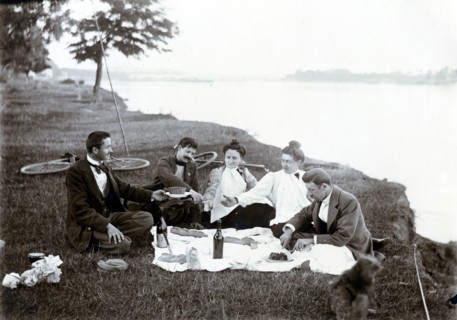 Pique-nique en 1900